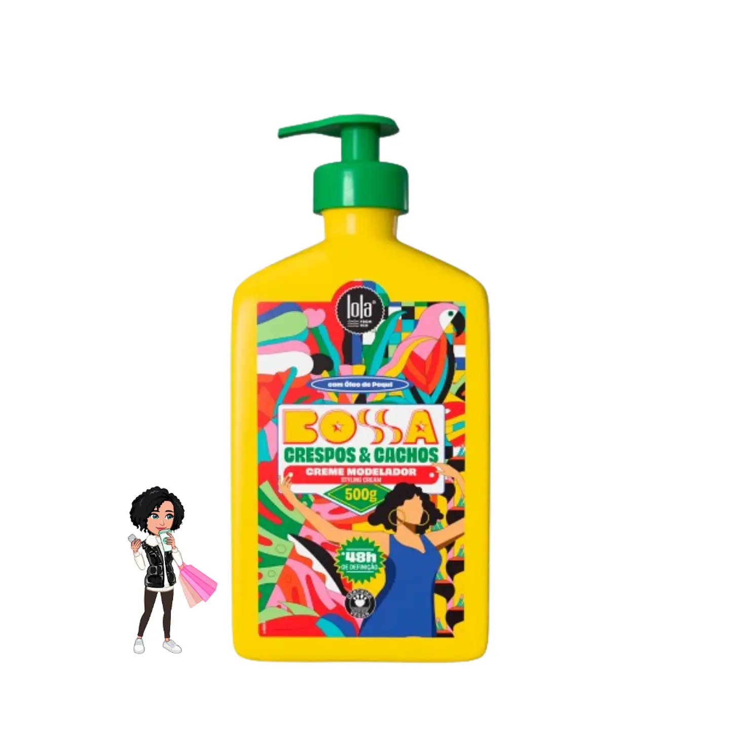 ✅Creme pentear bossa 500ml Lola