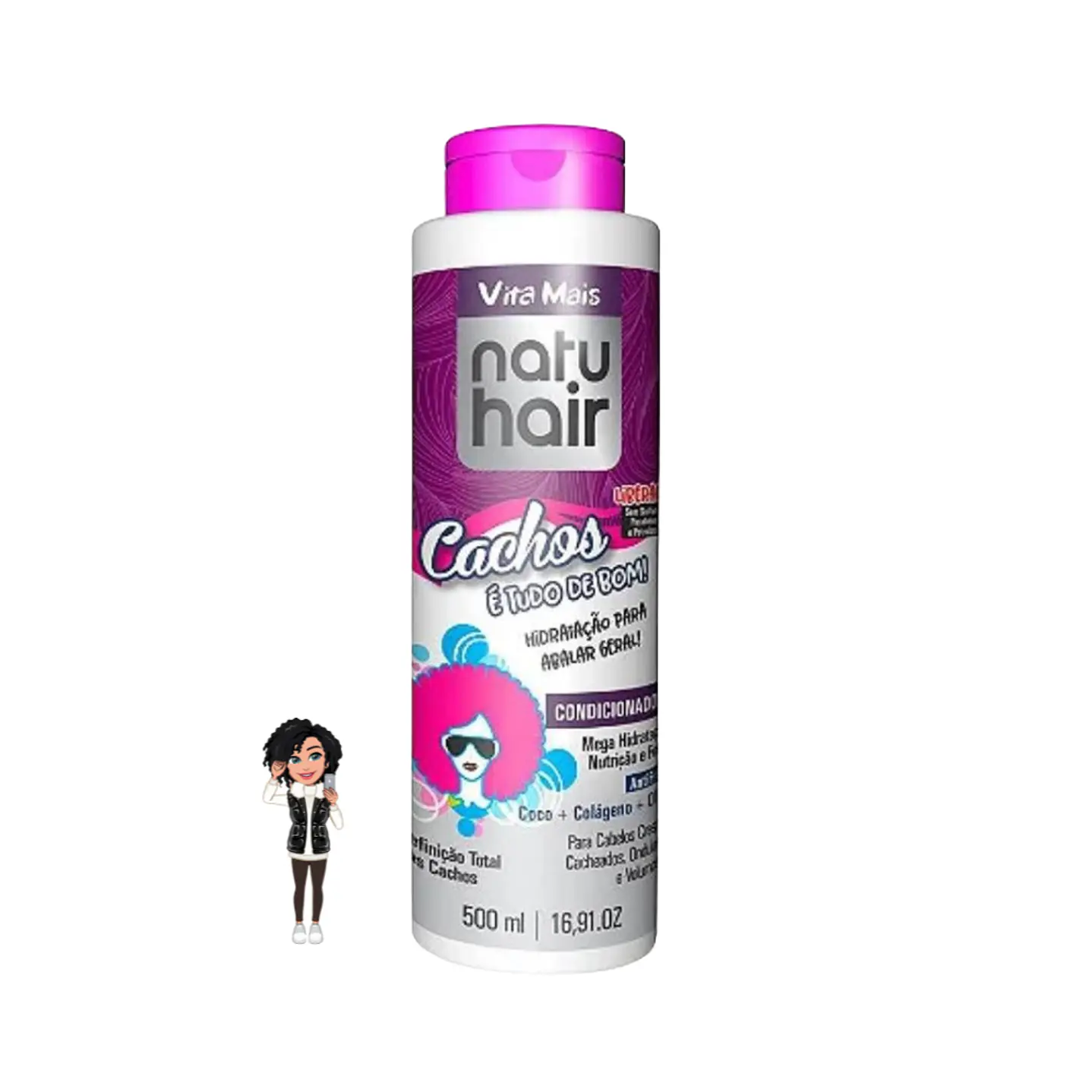 ✅Condicionador tudo bom Natuhair 500ml