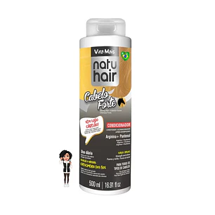 ✅Condicionador NatuHair Cabelo Forte (500ml)