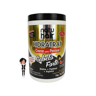 ✅Creme para Pentear NatuHair Cabelo Forte (1kg)