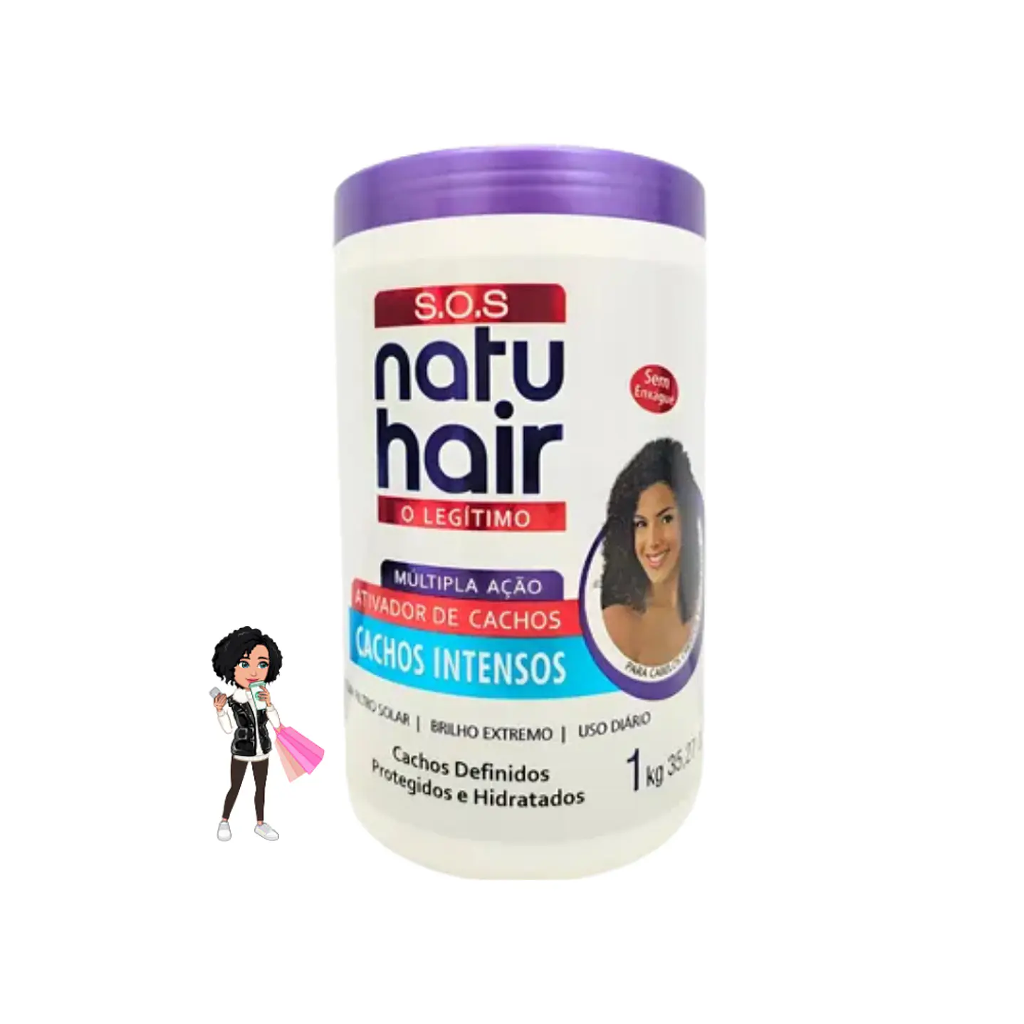 ✅Ativador intensivo Natuhair 1kg 