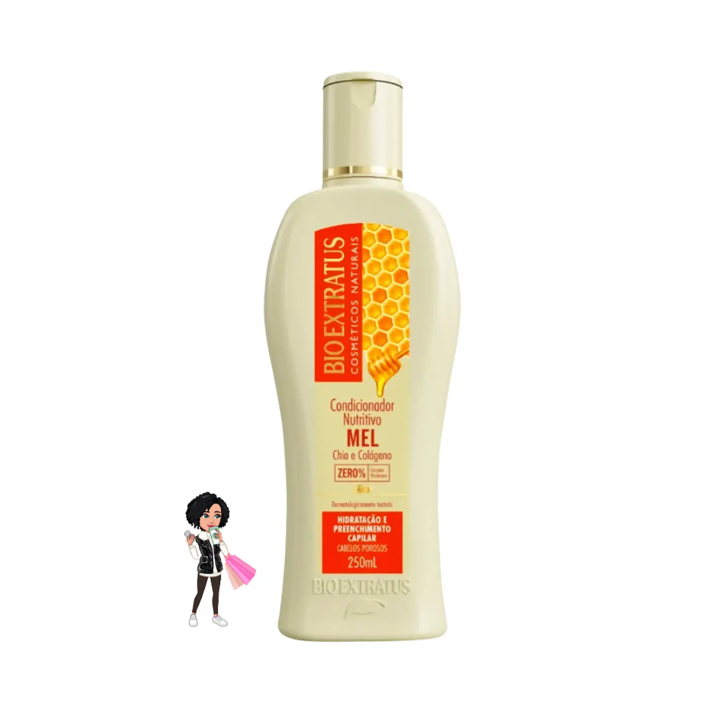 ✅Condicionador Nutritivo Mel Bio Extratus – 250ml