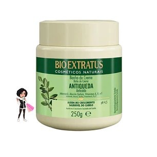 BIO EXTRATUS BANHO DE CREME ANTIQUEDA - JABORANDI (250G)