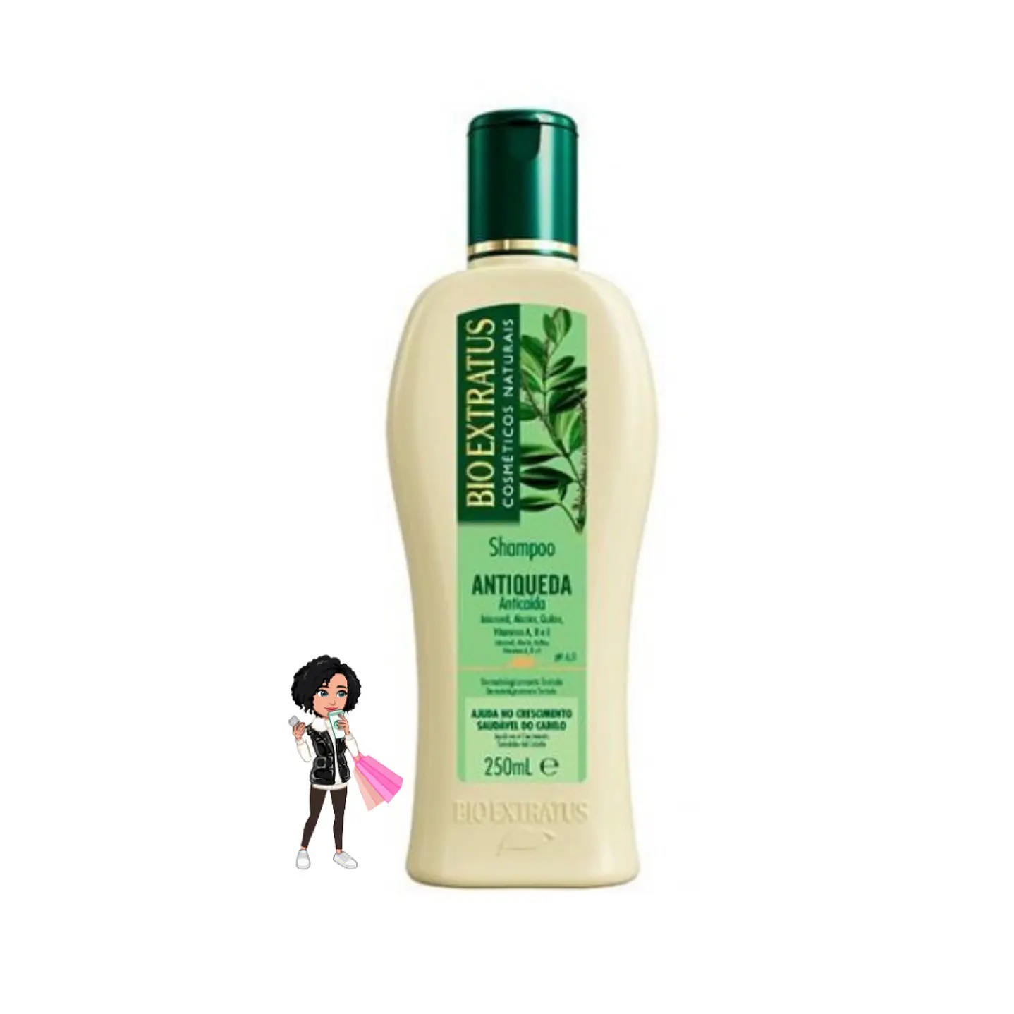 Shampoo Antiqueda Bio Extratus - 250ml