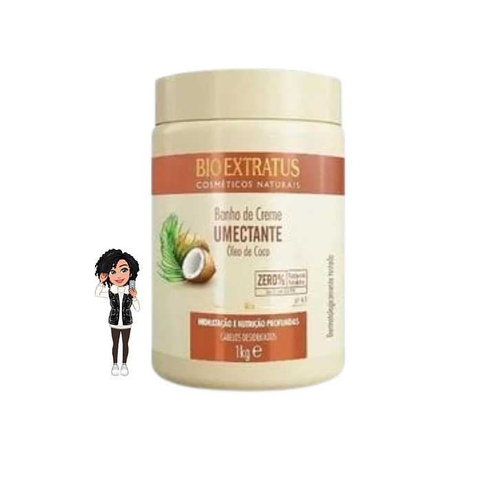 ✅Máscara Banho de  Creme Umectante.1kg
