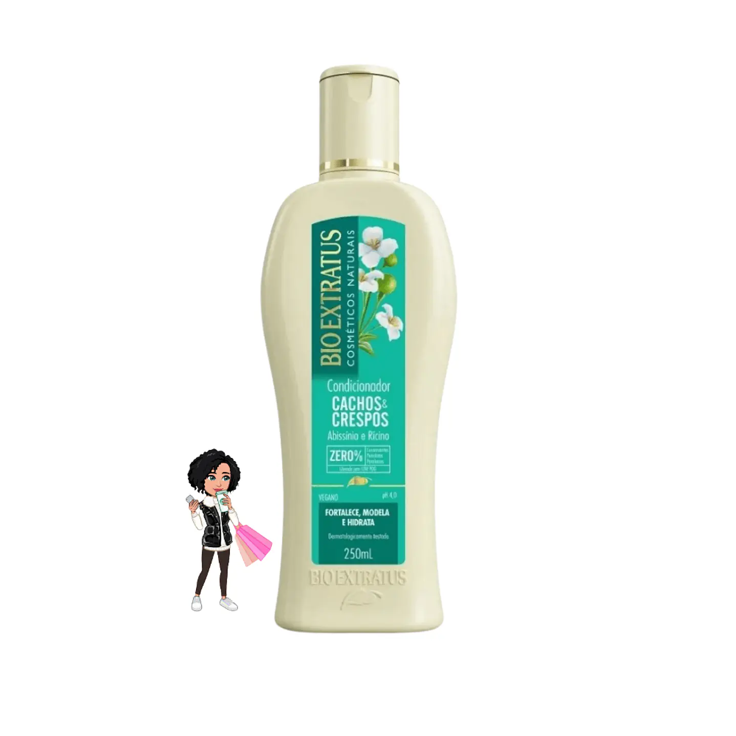 ✅Condicionador Cachos & Crespos (300ml) 