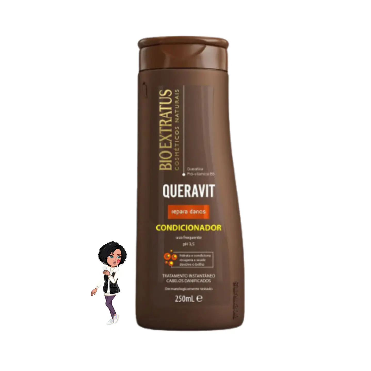 ✅Condicionador Reconstrutor – Hidratação, Brilho e Reparação 250 ml