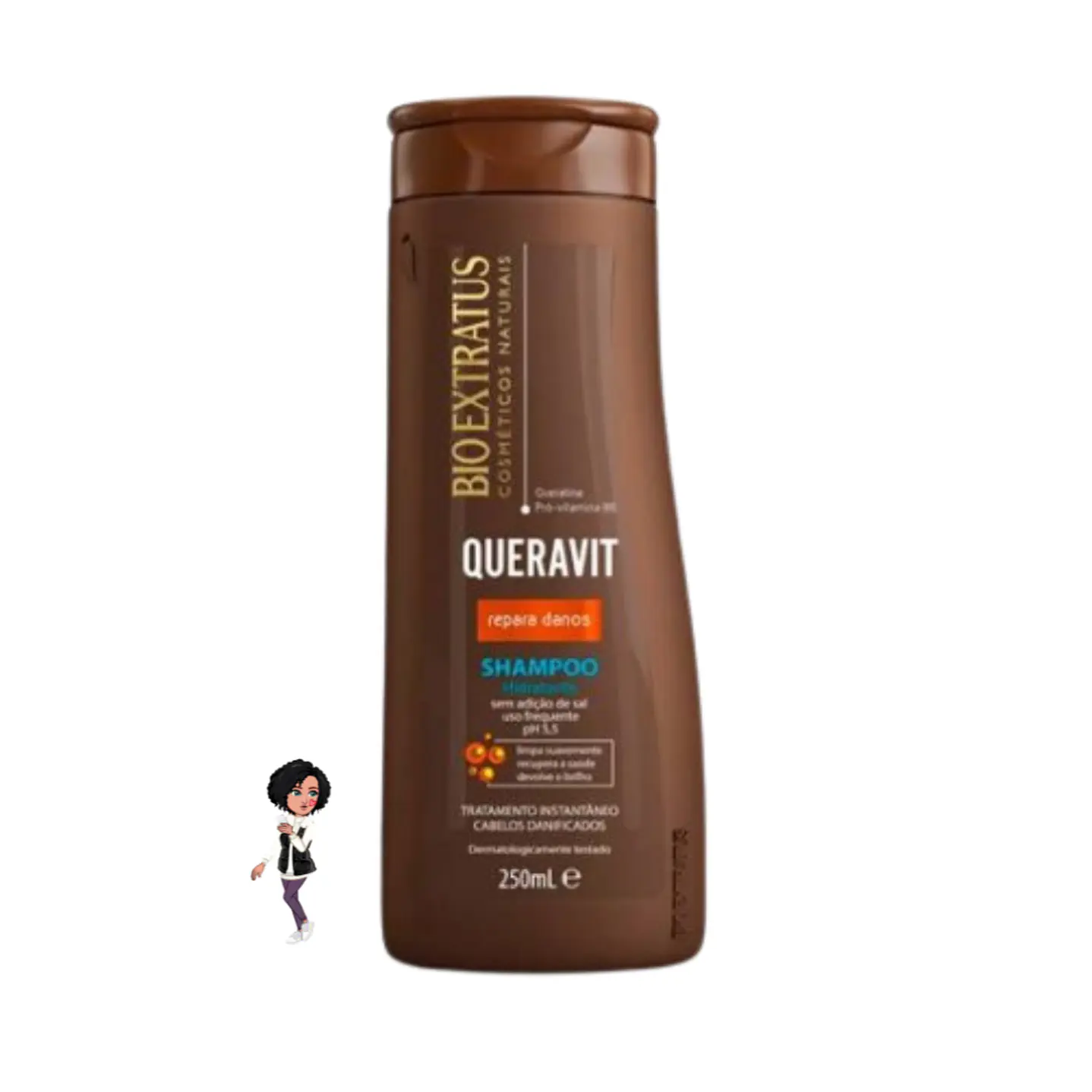 ✅Champô Reconstrução capilar Queravit 250ml