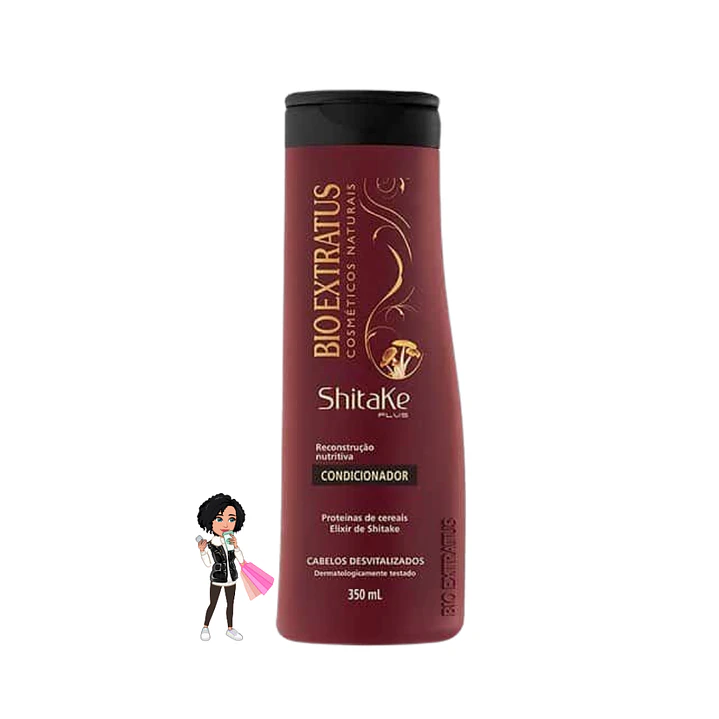 ✅Condicionador Shitake Bio Extratus 350ml