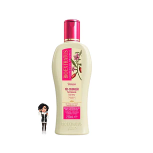 Shampoo Pós-Coloração – Limpeza Suave e Proteção da Cor 