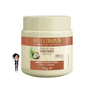 ✅Máscara coco Hidratante Bio Extratus 250g