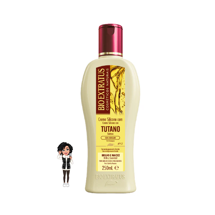 ✅Creme pentear tutano silicone Bio Extratus 250ml