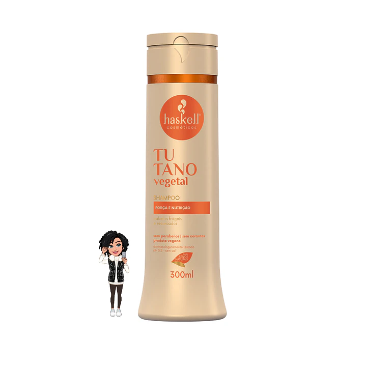 ✅Shampoo Haskell Tutano + D-Pantenol (300ml)