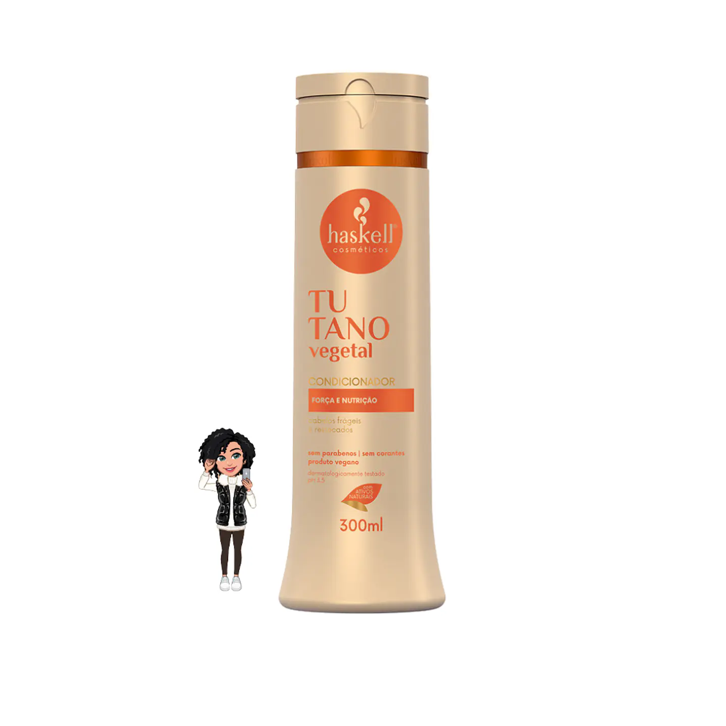 ✅Condicionador Haskell Tutano + D-Pantenol (300ml)