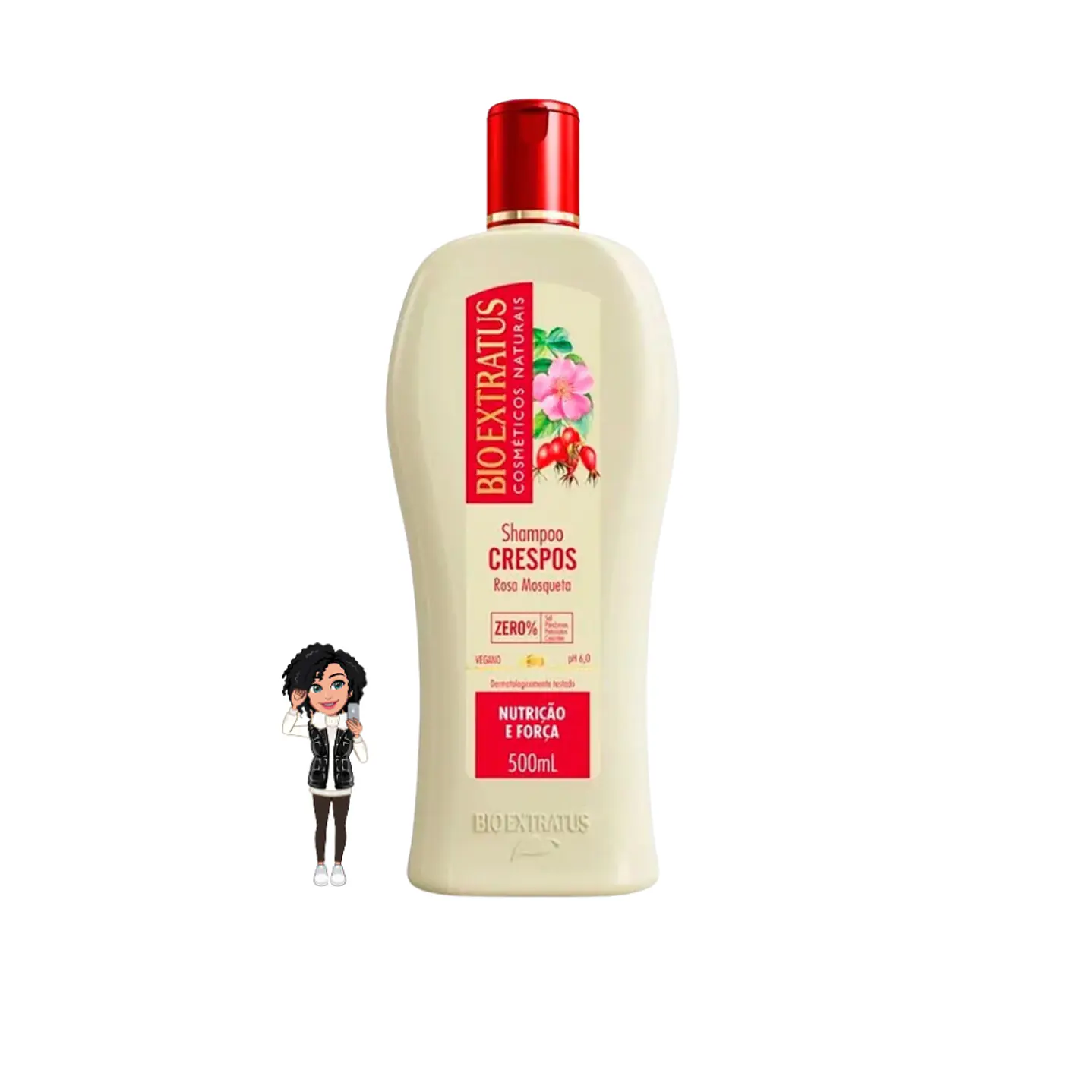 ✅Champô rosa mosqueta Bio Extratus 500ml
