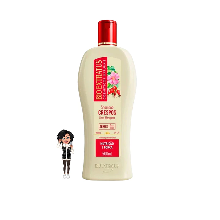 ✅Champô rosa mosqueta Bio Extratus 500ml