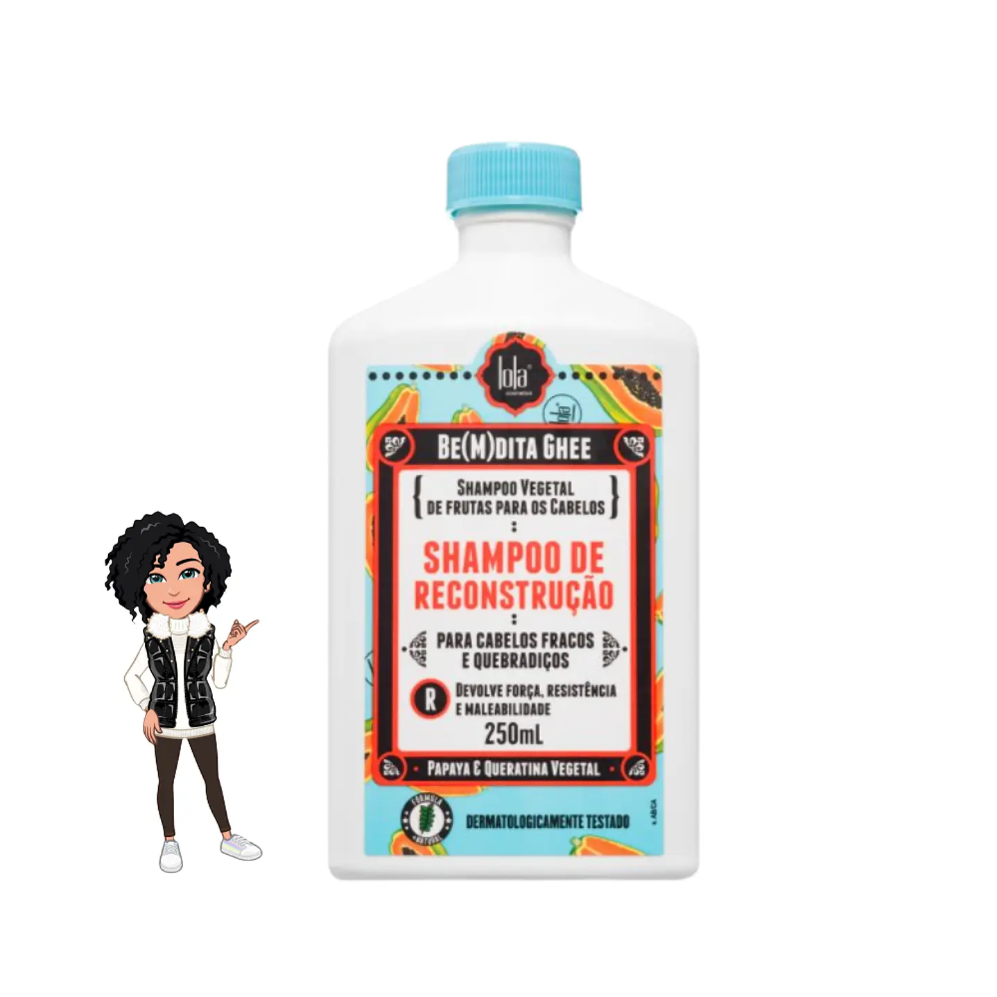 ✅Champô Reconstrução Profunda Lola 250ml 