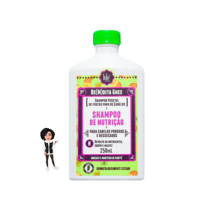 ✅Champô Nutrição Intensiva 250ml Lola 