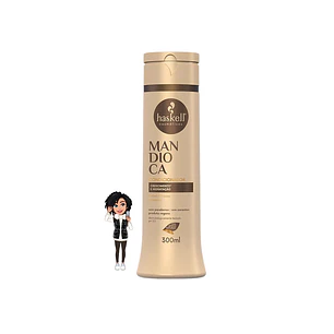 ✅Condicionador Mandioca-Crescimento Fortalecimento Haskell 300ml