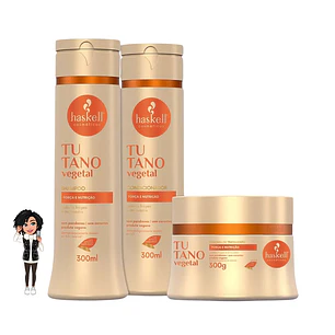 ✅Kit Tutano Hidratação intensiva Haskell 300ml