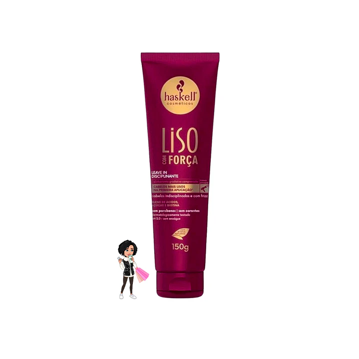 ✅Leave-in Protetor térmico Haskell 150ml