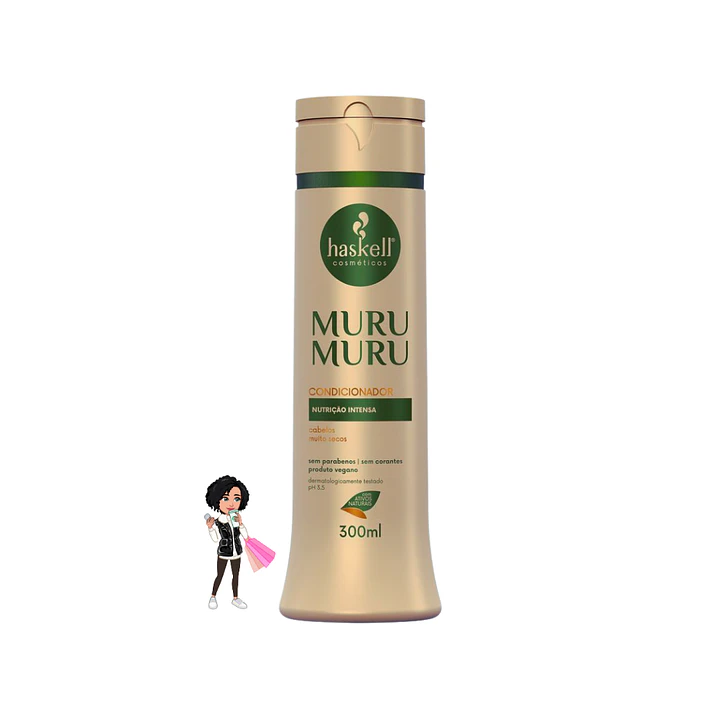✅Condicionador Murumuru Hidratação Intensiva Haskell 300ml 
