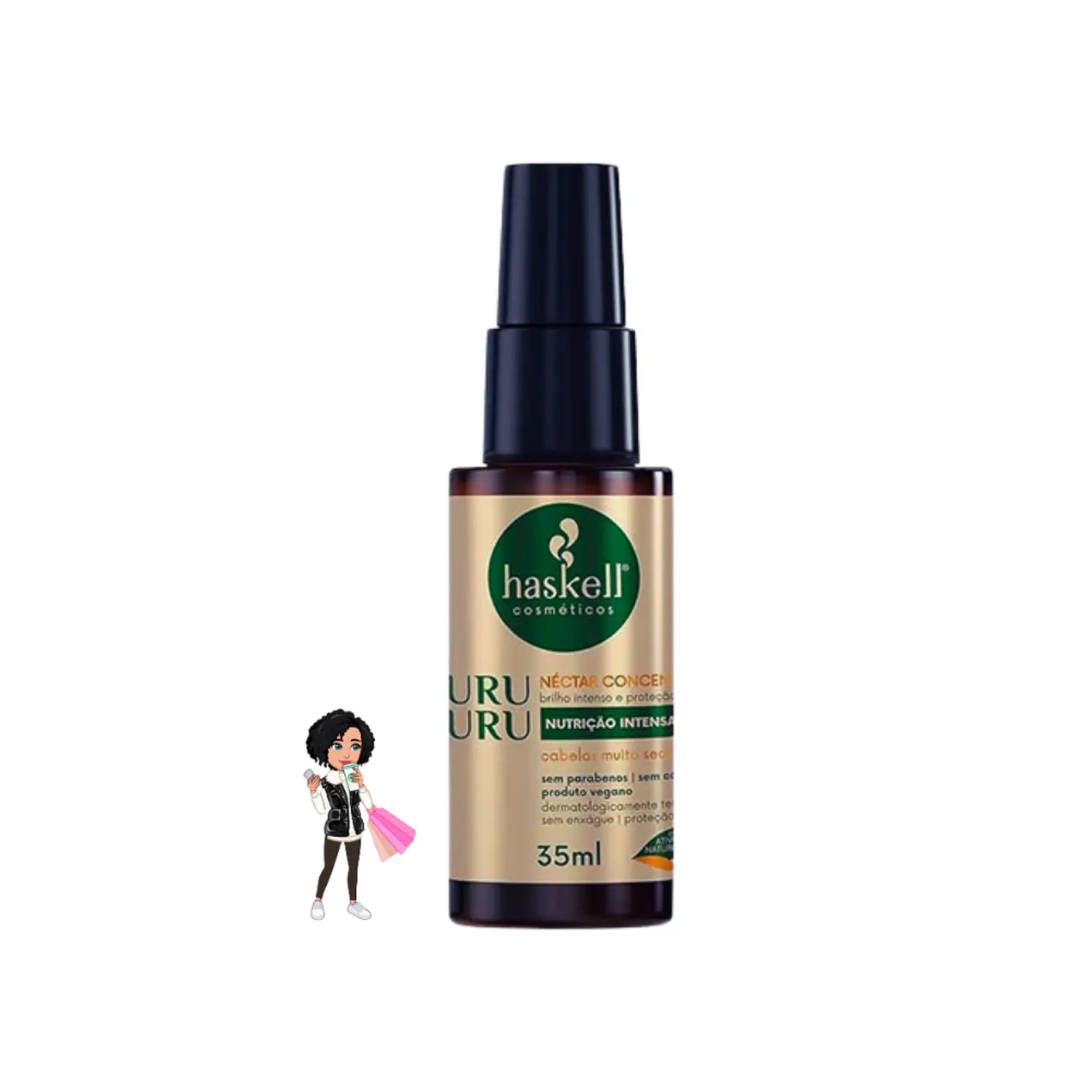 ✅Serum Murumuru Hidratação Intensiva Haskell 30ml 