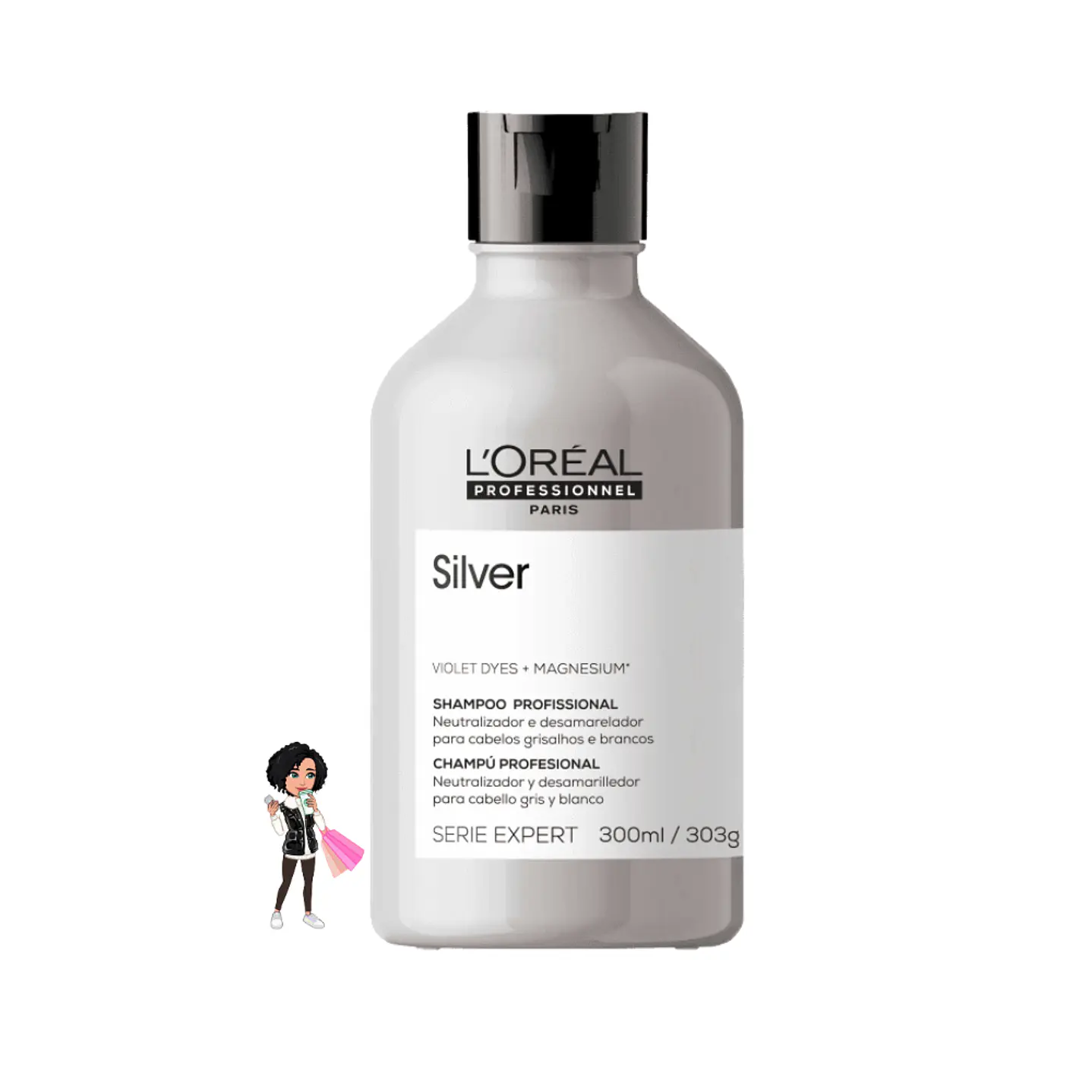 ✅Champô Silver L'Oréal Professional 300ml