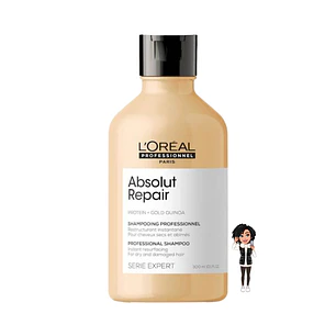✅Champô Absolut Repair Hidratação Intensiva L'Oréal Professional 300ml