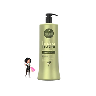 ✅Condicionador Hidra Nutri 2em1 Haskell 1L