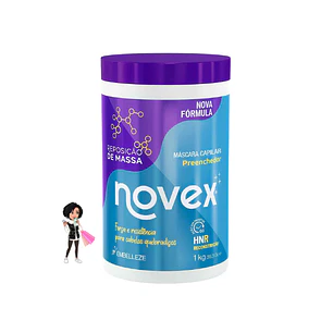 ✅Máscara Reposição de Massa Novex 1kg 