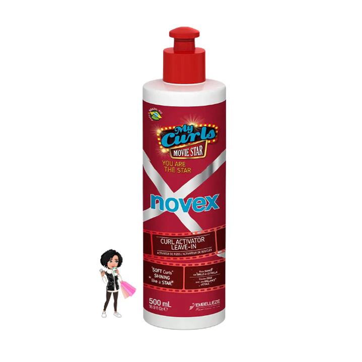 Novex My Curls Movie Star – Ativador de Caracóis Leave-In (500ml)