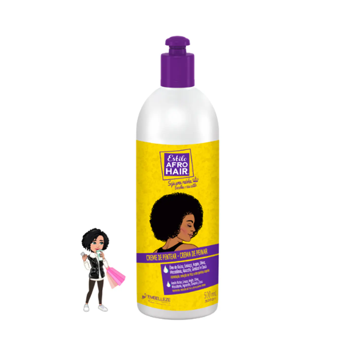 Novex Penteado Afro - Creme de Pentear - 500ml