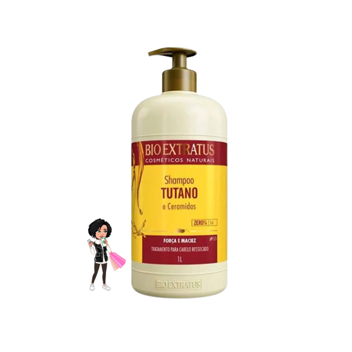 Shampoo Tutano Bio Extratus 1L – Cuidado Profundo para Cabelos Secos e Danificados