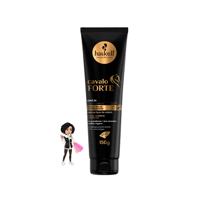 Leave-in Haskell Cavalo Forte – 150g
