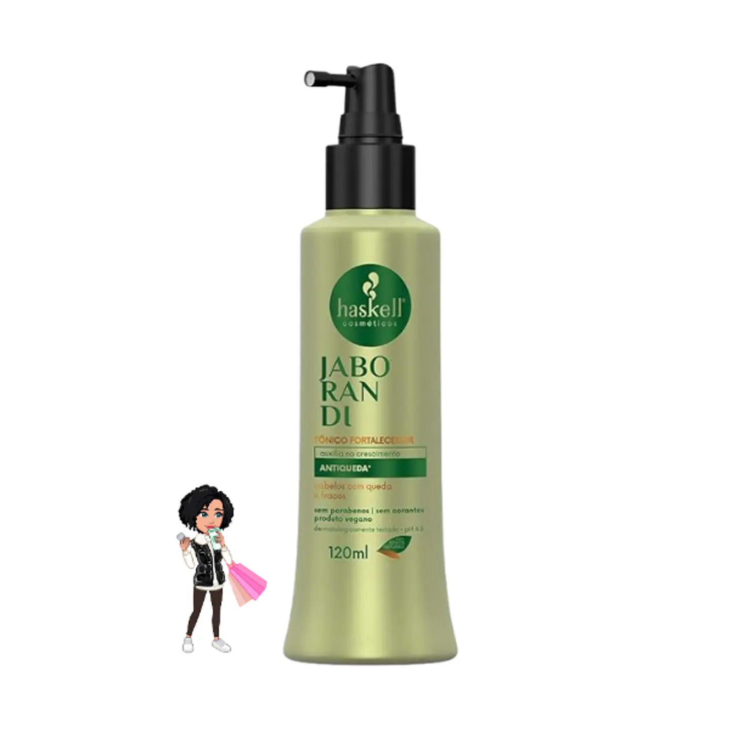 ✅Tónico Anti-Queda Haskell 120ml