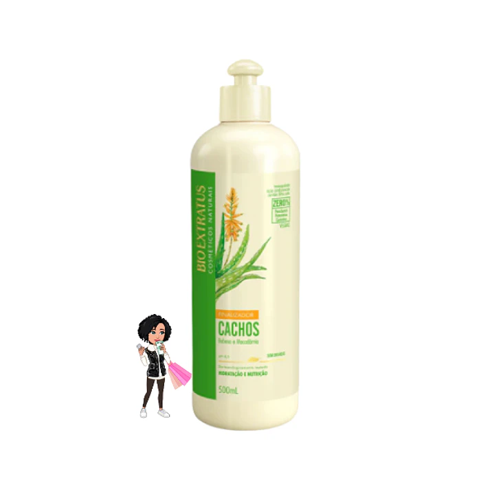 Finalizador Cachos Babosa Macadâmia Bio Extratus 500ml