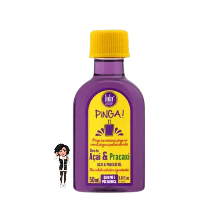 ✅Óleo de Açaí pinga Lola 50ml