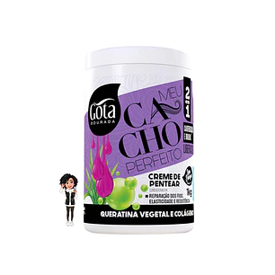 ✅Creme Pentear Gota Dourada Queratina Vegetal & Colágeno – 1kg