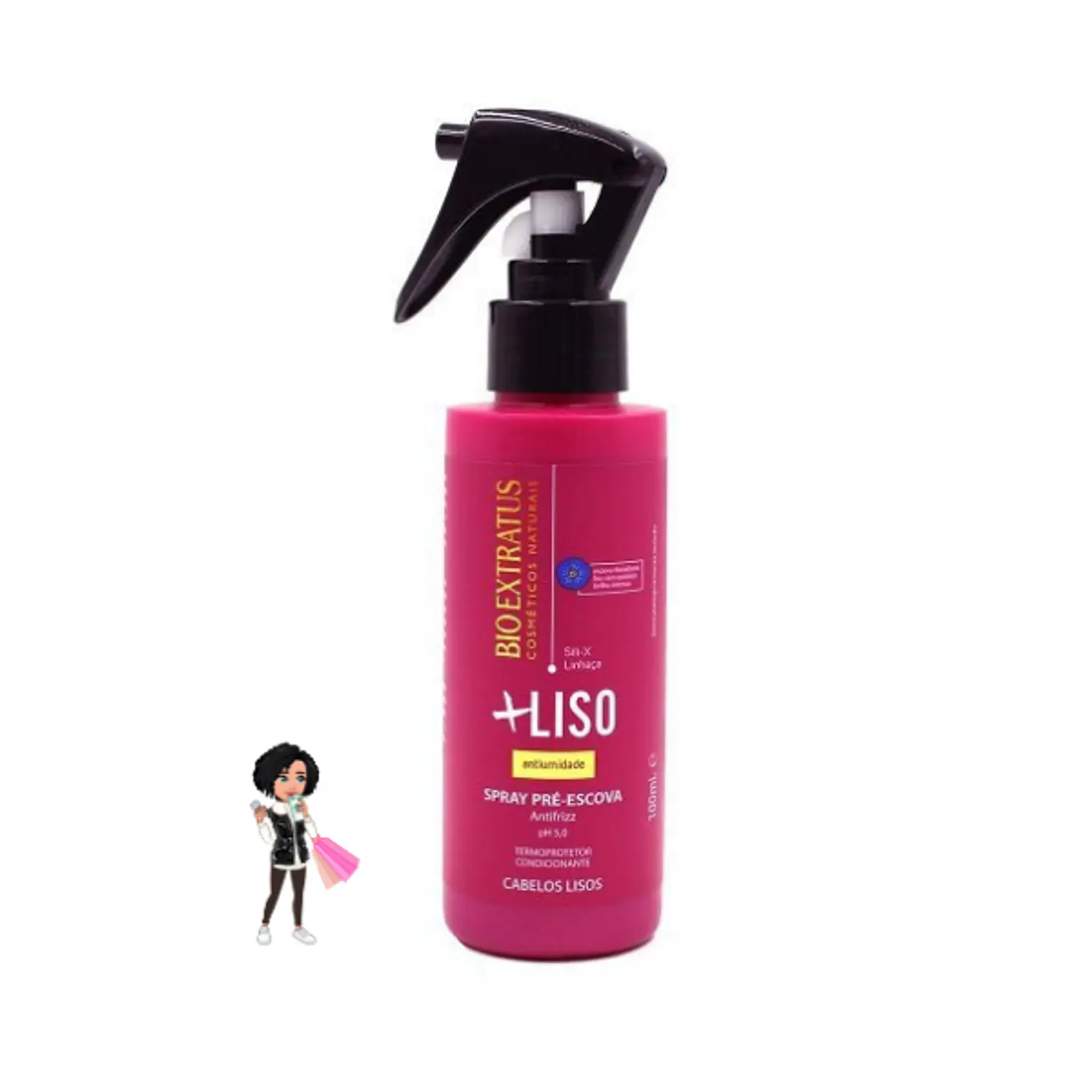 ✅Spray Liso Finalizador Bio Extratus 100ml