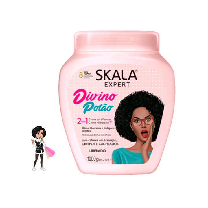 ✅Creme para Pentear Divino Potão Skala 1kg