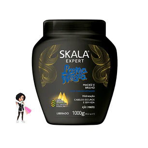 ✅Máscara Hidratação Nutrição Lama Negra Skala 1kg 