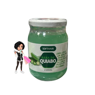 ✅Máscara de Quiabo Soft Hair 220g