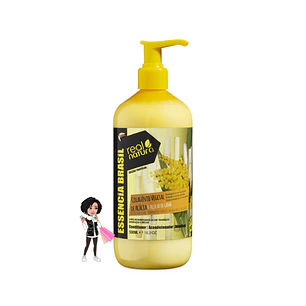 💚 Real Natura:Condicionador Colágeno Vegetal de Acácia e Açúcar de Cana - 500ml