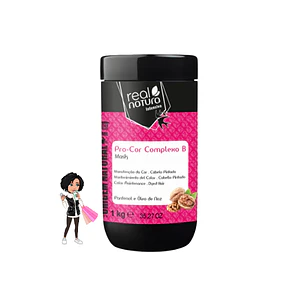 ✅Máscara pro cor complexo B Real natura 1kg 