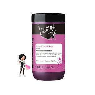 ✅Máscara pro Cachinhos Real natura 1kg 