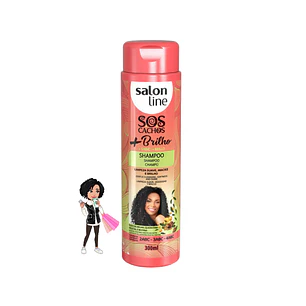 ✅Shampoo Salon Line S.O.S Cachos + Brilho (300ml)
