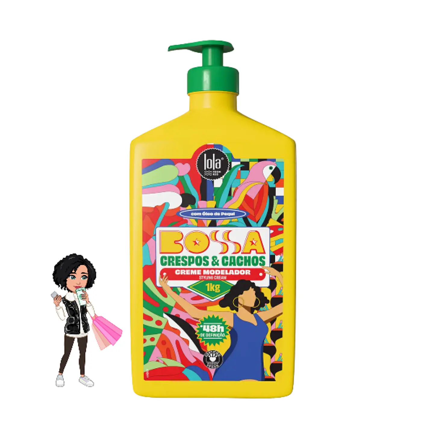 ✅Creme Pentear Bossa 1kg Lola 