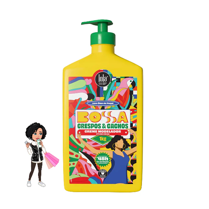 ✅Creme Pentear Bossa 1kg Lola 