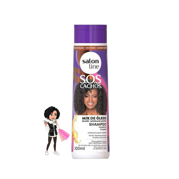 ✅Champô Mix de Óleos Salon line 300ml